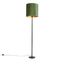 Lámpara-de-pie-botánica-negra-con-pantalla-verde-40-cm---Simplo