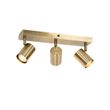 Smart-plafondspot-brons-3-lichts-draai--en-kantelbaar-incl.-Wifi-GU10-50mm---Jeana