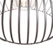 Kaasaegne-ripplamp-pruun-38-cm---Saffira
