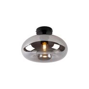 Inteligentna-lampa-sufitowa-czarna-z-przydymionym-szkłem,-w-tym-WiFi-P45---Busa