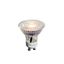 Λαμπτήρας-LED-GU10-50mm-Διάφανος-3.5W-330-lm-3000K