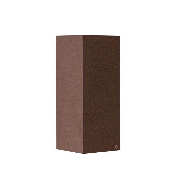 Industriële wandlamp roestbruin 2-lichts AR70 IP54 - Baleno