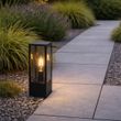 Āra-stāvlampa-melna-ar-dūmu-40-cm-IP44---Charlois