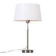 Stolná-lampa-z-ocele-s-bielym-tienidlom-35-cm-nastaviteľná---Parte