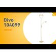 Lampadaire-moderne-doré-avec-bras-de-lecture-avec-LED-et-variateur---Divo