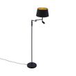 Vloerlamp-zwart-met-zwarte-kap-en-verstelbare-leeslamp---Ladas
