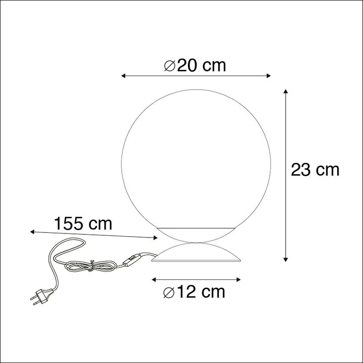 Lampa stołowa w stylu art deco mosiądz z oceanicznym niebieskim szkłem - Pallon