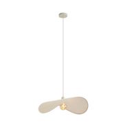 Moderne-Pendelleuchte-Beige-65-cm---Hat