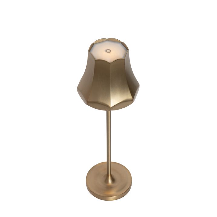 Retro bordslampa guld laddningsbar IP44 - Granny