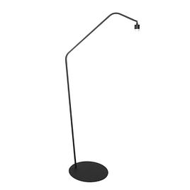 Modern golvlampa svart dimbar - Anne ZigZag