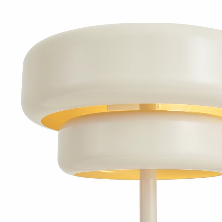 Lampe de table rétro beige 41 cm - Ophelia