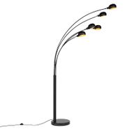 Dizajnerska-podna-lampa-crna-5-svjetla---Sixties-Marmo