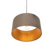 Hanglamp-met-velours-kap-taupe-met-goud-50-cm---Combi