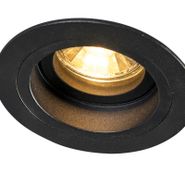 Modern-Recessed-Spotlight-Black-9.2-cm-Swivel-and-Tiltable---Chuck