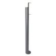 Moderná-vonkajšia-stojaca-lampa-tmavosivá-70-cm-vrátane-LED---Harry