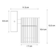 Design-utendørs-vegglampe-svart-IP44---Boris