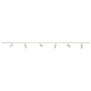 Sistema-di-illuminazione-a-binario-moderno-bianco-con-6-faretti-beige-monofase---Slimline-Uzzy