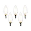 Komplet-5-LED-žarnic-E14-B35-prozorna-2,2-W-470-lm-2700-K