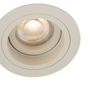 Set-of-6-Modern-Recessed-Spotlights-Beige-GU10-50mm-Rotatable-and-Tiltable---Chuck