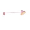 Design vegglampe rosa justerbar - Triangolo