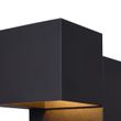 Moderne-wandlamp-zwart-2-lichts---Transfer-Double