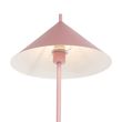 Design-Stehleuchte-rosa---Triangolo