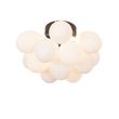 Art-deco-plafondlamp-zwart-met-opaal-glas-3-lichts---Uvas