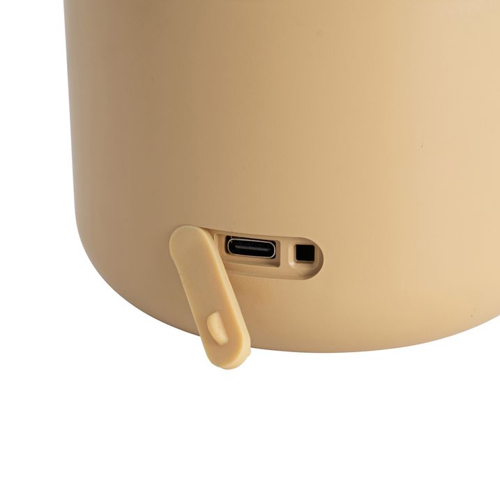 Lampă de masă de exterior aurie cu alb cu LED reincarcabil IP44 - Haard