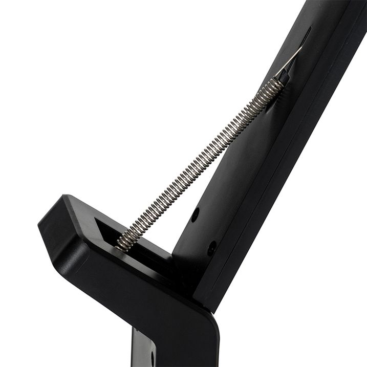 Tafellamp zwart met touch incl. LED met USB-aansluiting - Edward