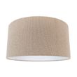 Stoffen-lampenkap-beige-met-teddy-stof-50/50/25