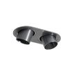 Ensemble-de-6-spots-encastrables-couleur-bronze-canon-de-fusil-GU10-35mm-inclinables-2-lumières---Installa