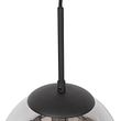 Lampa-wisząca-Art-Deco-czarna-z-przydymionym-szkłem-z-adapterem-do-szyny-1-fazowej---Iconic-Flore