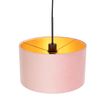 Ripatslamp-roosa-sametkattega-ja-kullaga-35-cm---Combi