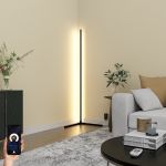 Smart vloerlamp incl. LED RGB en dimbaar in kelvin - Saar