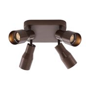 Foco-de-teto-quadrado-bronze-escuro-GU10-50mm-4-luzes---Stanley