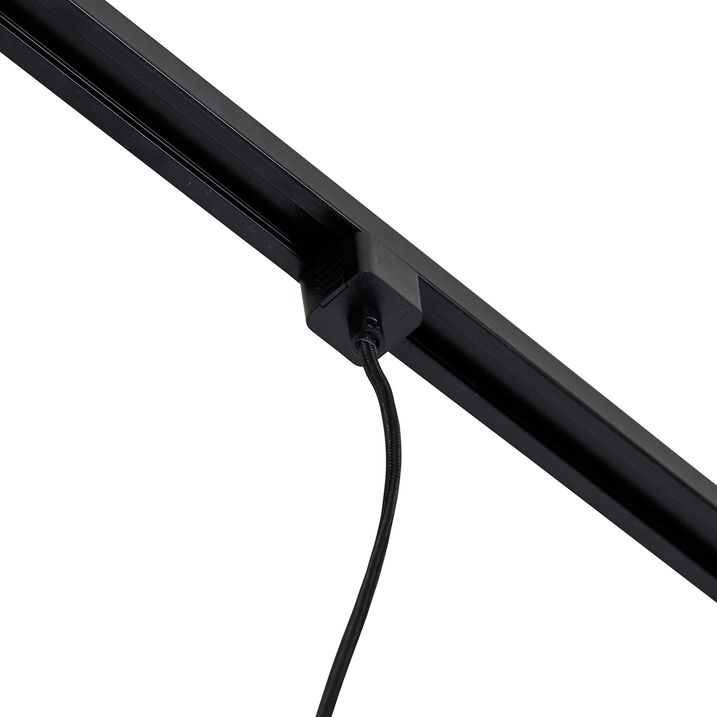 Lampada a sospensione bronzo scuro per sistema a binario monofase - Iconic Cavalux