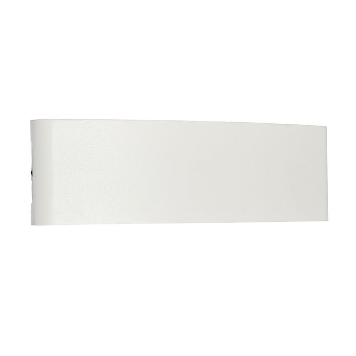 Zidna lampa za spoljašnju upotrebu bela sa uključenim LED 10-svetala IP54 - Silly
