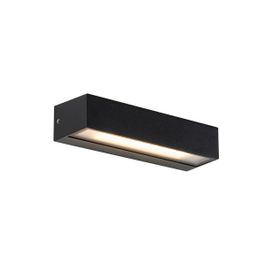 Moderne-Wandleuchte-schwarz-inkl.-LED-IP65---Steph
