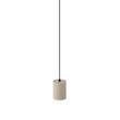 Moderne-pendellampe-beige-med-svart-for-skinnesystem-1-fase-GU10-70mm---Iconic-Holt