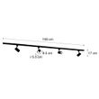 Modern-1-Phase-Track-Lighting-with-4-Spotlights-Dark-Bronze---Jeana
