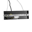 Hanglamp-zwart-met-opaal-glas-8-lichts-langwerpig---Uvas