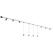 System-oświetlenia-szynowego-z-10-lampami,-czarny,-1-fazowy---Magnetic-Eggy-Puk