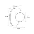 Japandi-wandlamp-naturel-steen-organisch-met-opaal-glas---Josie