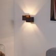 Moderna-zidna-lampa-tamna-bronza-2-svjetla---Transfer-Double