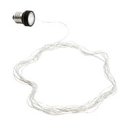 Lampe-de-table-chic-d'hôtel-bronze-foncé-avec-verre-transparent-avec-cordon-lumineux-E27---Pallon-Trend