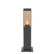 Slimme-buitenpaallamp-donkergrijs-met-smoke-45-cm-incl.-WiFi-P45---Malios