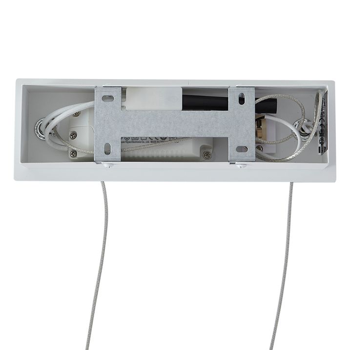 Piekaramā lampa balta, iekļ. LED 3 pakāpju regulējams 2700–4000 K ar DIP slēdzi – Keane
