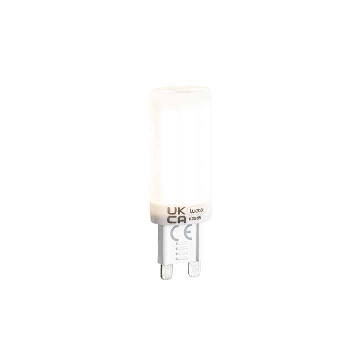 G9 3-stupňová stmievateľná LED žiarovka opálová 4,5 W 500LM 4000K