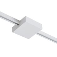 Placa-de-techo-para-carril-monofásico-blanca-cuadrada---Slimline