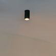 Moderne-opbouwspot-zwart-5,5cm-GU10-50mm---Tuba